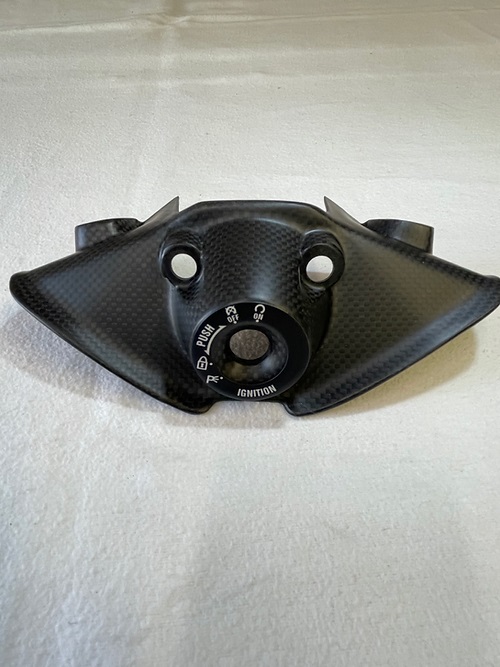 Carbonvani Carbon Fiber Key Guard for Ducati Panigale V4 (2025+)